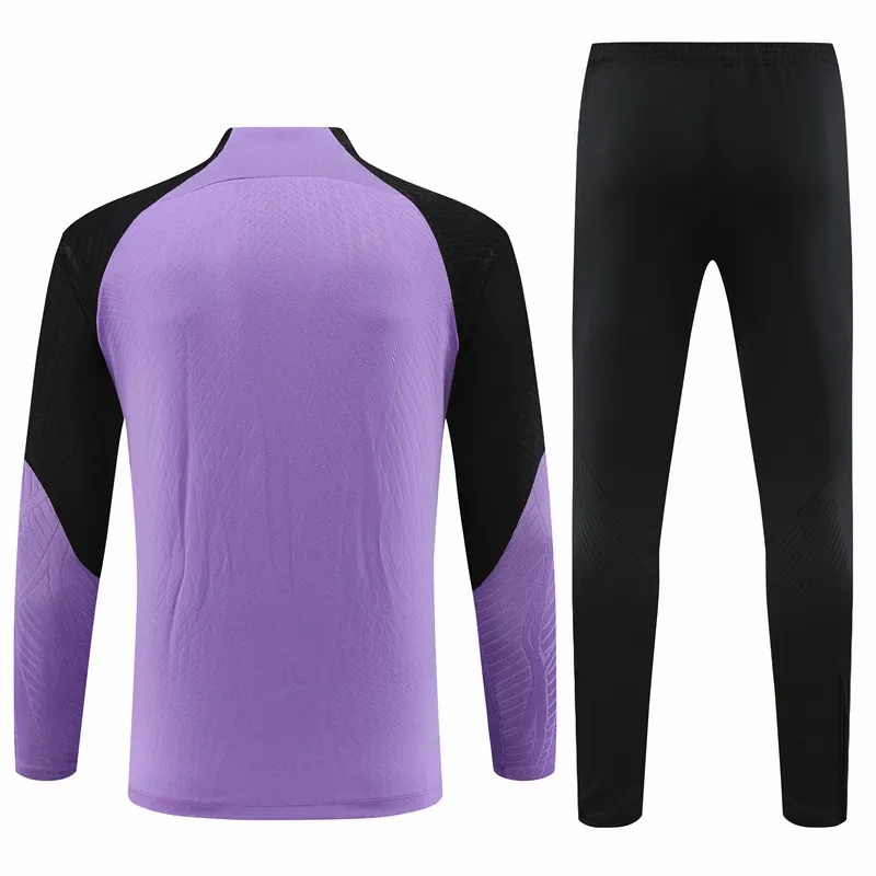 23-24 PSG Purple Training Technical Soccer Tracksuit