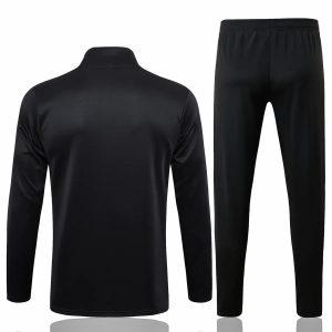 24-25 Al Nassr FC Mens Black Training Presentation Tracksuit