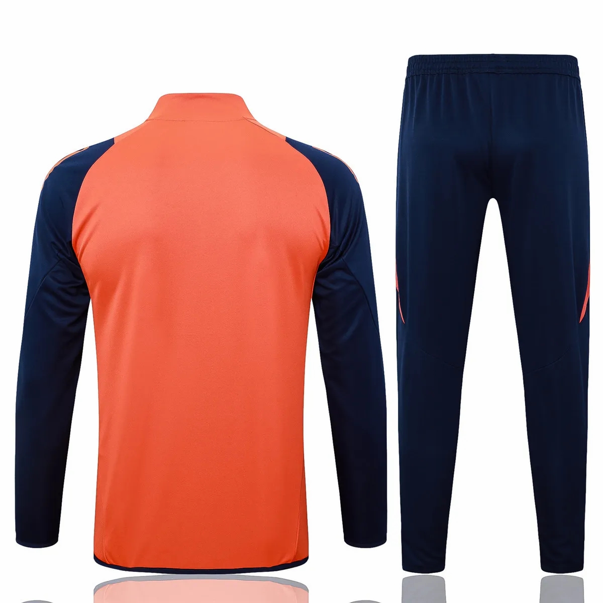 24-25 Manchester United FC Mens Orange Training Presentation Tracksuit