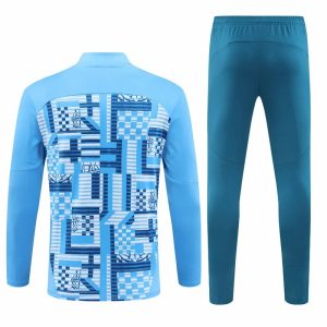 24-25 Olympique Marseille Mens Blue Training Technical Tracksuit