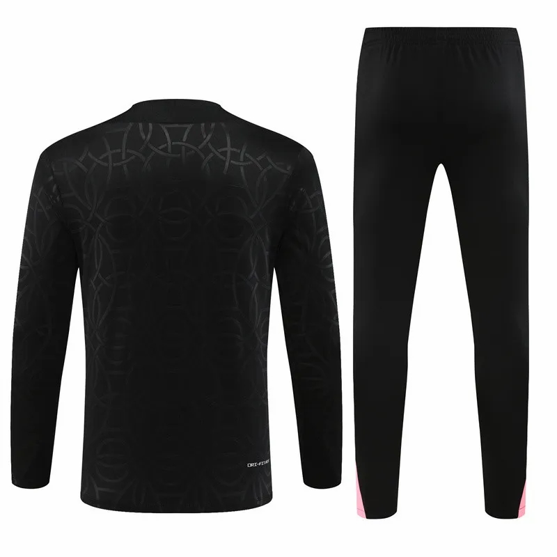 24-25 PSG Jordan Mens Black Training Technical Tracksuit