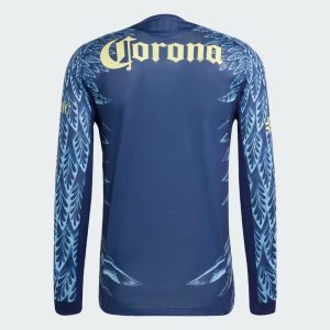 25-26 Club America Mens Away Long Sleeve Soccer Jersey