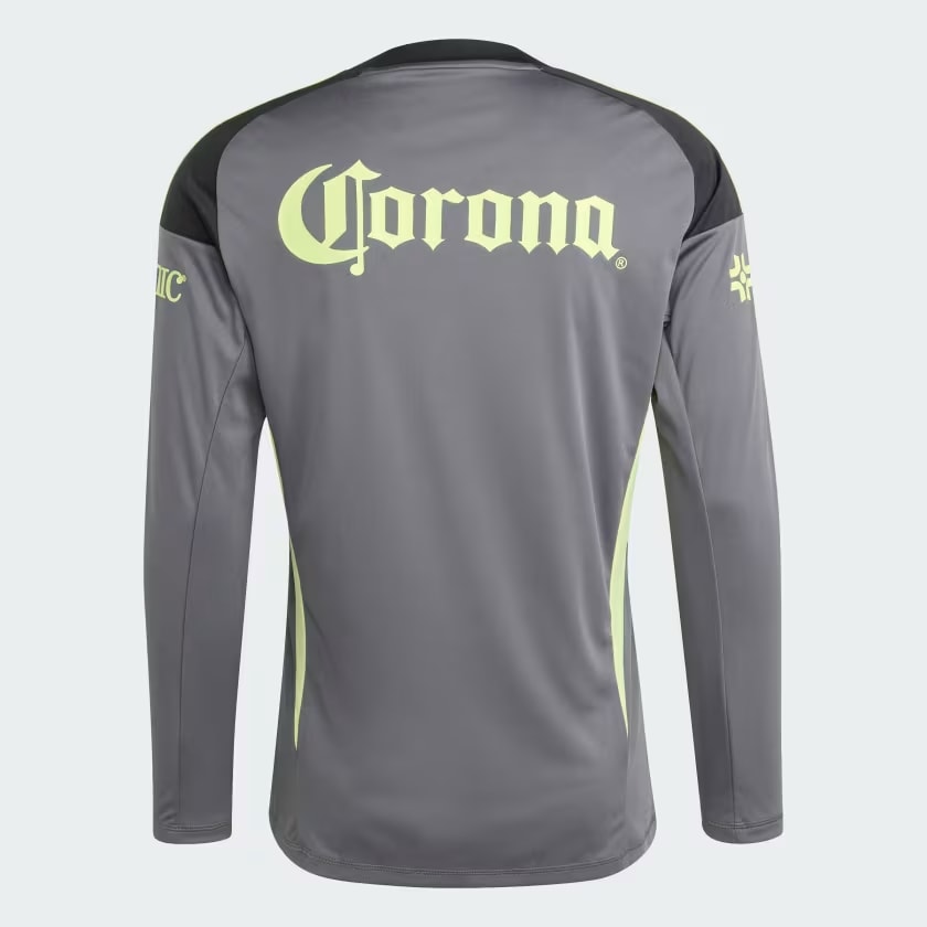 25-26 Club America Mens Goalkeeper Long Sleeve Soccer Jersey