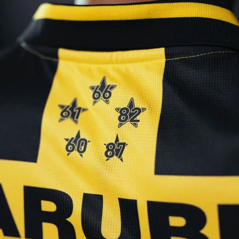 25-26 Club Atletico Penarol Mens Home Soccer Jersey