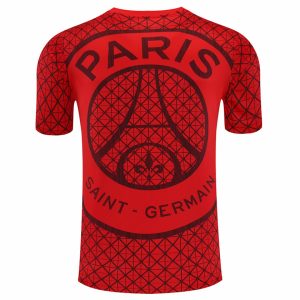 25-26 Paris Saint-Germain Mens Pre Match Jersey Red